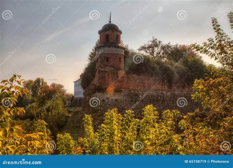 Dubno Castle Stock Image Image Of History Moody Bridge 65158719