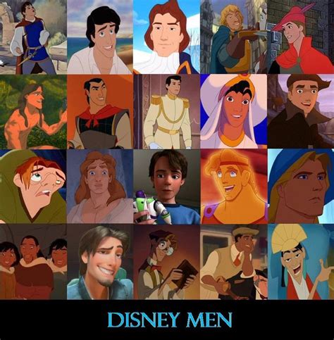 Princes Et Garçonhommes ️disney ️ Disney Men Male Disney