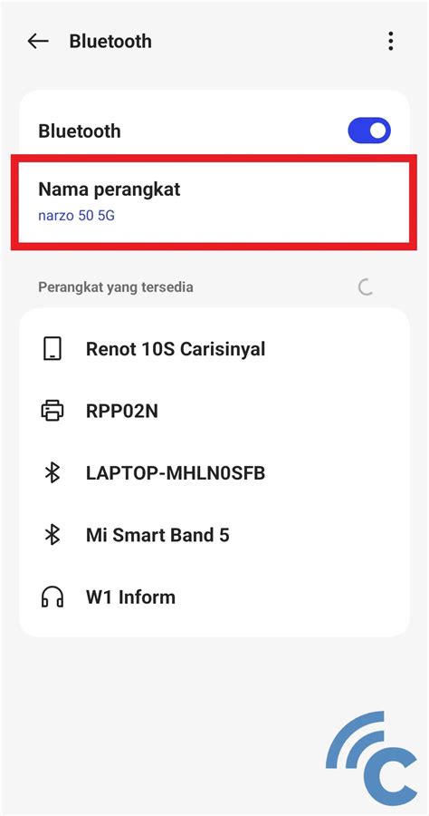 Inilah Cara Mudah Mengganti Nama Bluetooth Di Hp Realme