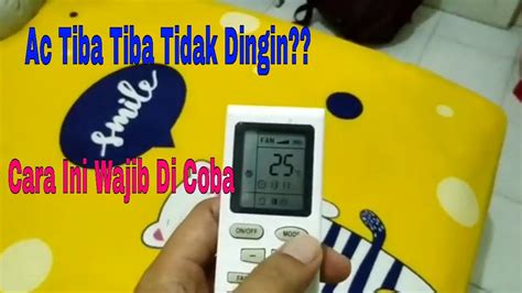 Ac Sharp Tiba Tiba Tidak Dingin Coba Pencet Tombol Ini Youtube