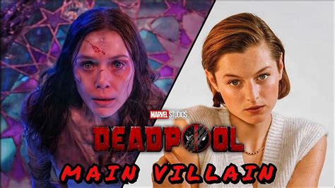 Deadpool Main Villain Cassandra Nova Scarlet Witch Emma Corrin