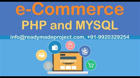 ECommerce PHP MYSQL Configuration And Working Demo By