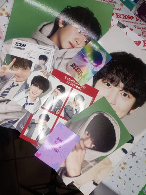 EXO CHANYEOL SET SEASONS GREETINGS 2024 Borasongstor03 LolaPay