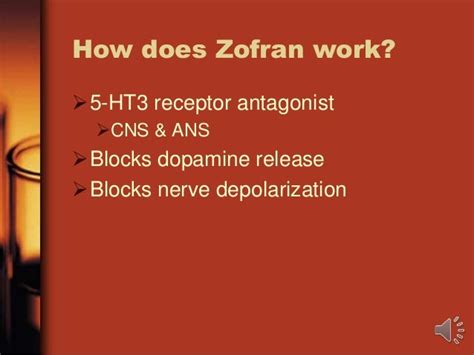 Zofran Ed Treatment Of Nausea And Vomiting