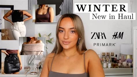 Winter New In Haul Zara Primark H M Youtube