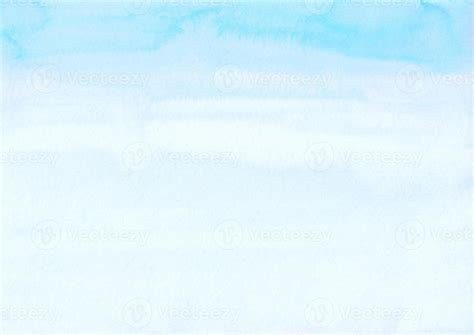 Pintura De Fundo Azul E Branco Ciano Claro Em Aquarela Manchas De