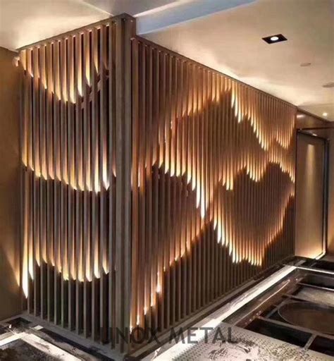 Hill Pattern Decorative Metal Screen Wall Panels Architectural Metal