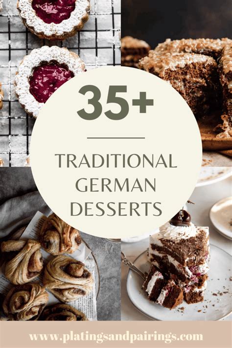 35+ BEST German Desserts (Cakes, Cookies & More) - Platings + Pairings