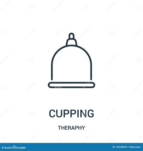 Cupping Icon Monochrome Simple Element From Therapy Collection