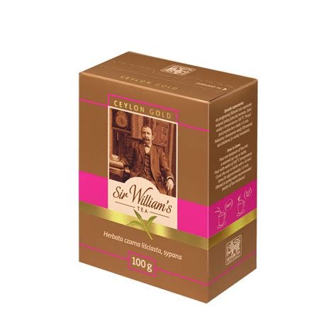 Liściasta Herbata Sir William s Tea Ceylon Gold 100g Sir Williams