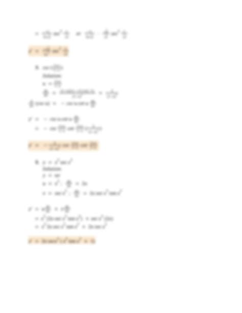 Solution Derivative Of Trigonometric And Inverse Trig Function Studypool