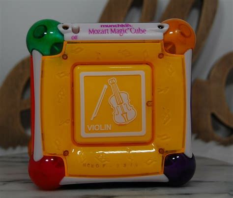 Embryonics Munchkin Mozart Magic Cube Musical Instruments Play Songs