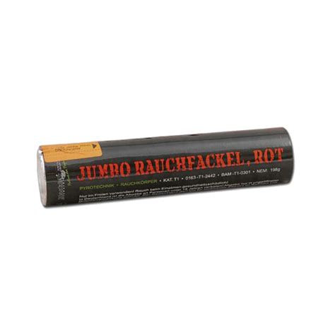 Jumbo Rauchfackel Rot Feuerwerkland Shop De