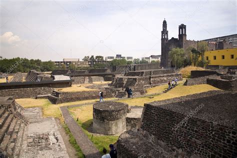 Aztec Archaelogical Site Mexico City — Stock Photo © billperry #6110410