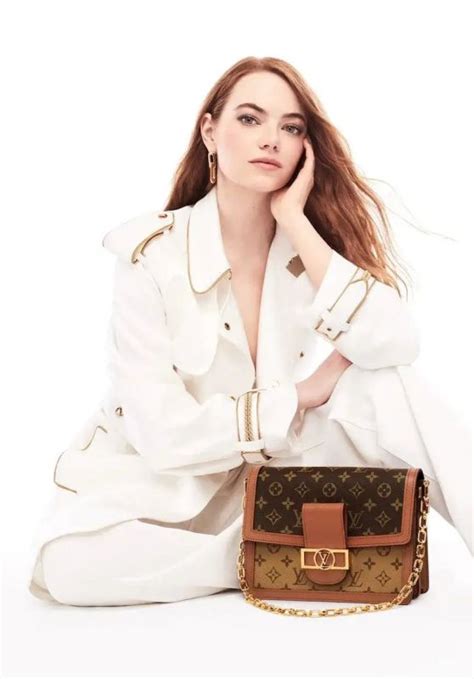 Emma Stone Louis Vuitton Ss22 Dauphine Bag Summer 2022 Campaign More