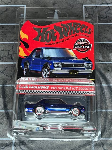 Hot Wheels RLC 1972 Skyline H T 2000GT R Hobbies Toys Toys