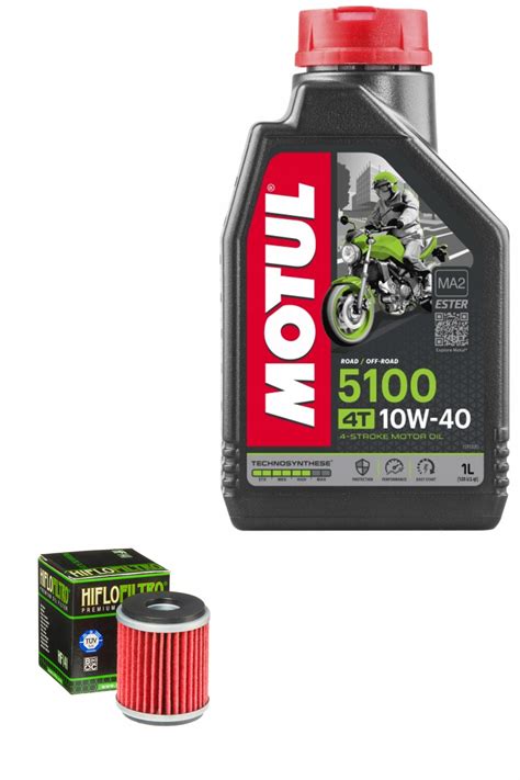 Zestaw Serwisowy Olej Motul Filtr Oleju Do Motocykla Yamaha YZF R125