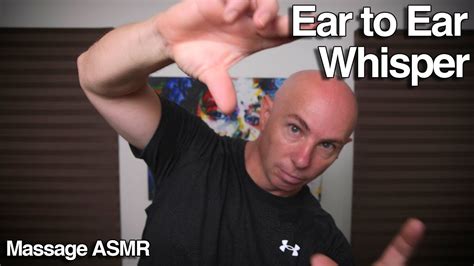 Asmr Ear To Ear Whisper With Inaudible Sounds And Hand Movements Youtube