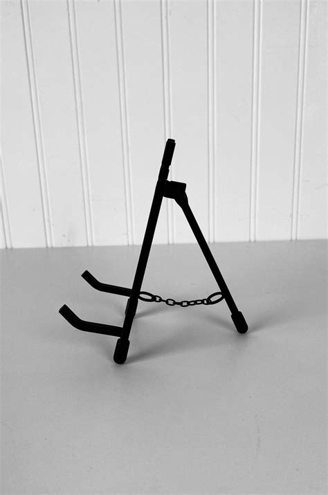 5 TRADITIONAL ART EASEL Small Black Metal Tabletop Shelf Etsy