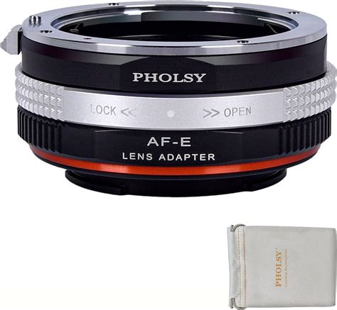 Amazon Pholsy Lens Mount Adapter With Aperture Ring Compatible