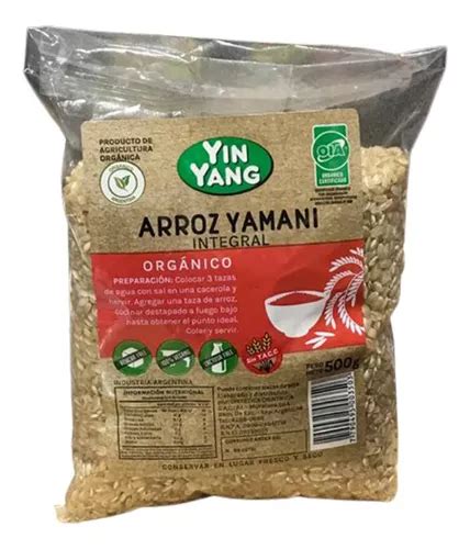 Arroz Yamani Integral Org Nico Yin Yang Sin Tacc Con G Mercadolibre