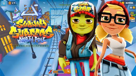 Subway Surfers Gameplay Pc Hd 2023 North Pole Zombie Jake Tricky