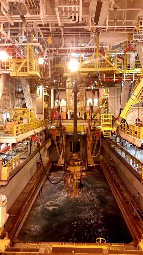 Inside The Vessel Oil Platform Oil Rig Jobs Oil Rig