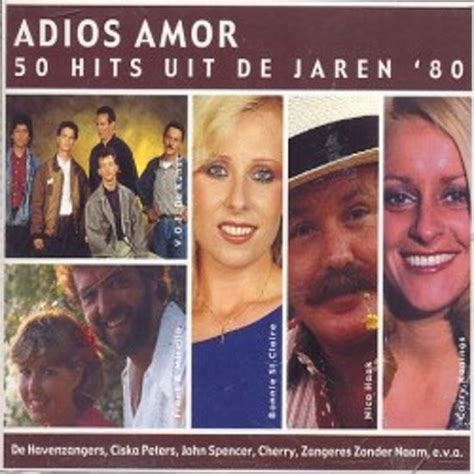 Various Adios Amor 50 Hits Uit De Jaren 80 2xCD Compilation