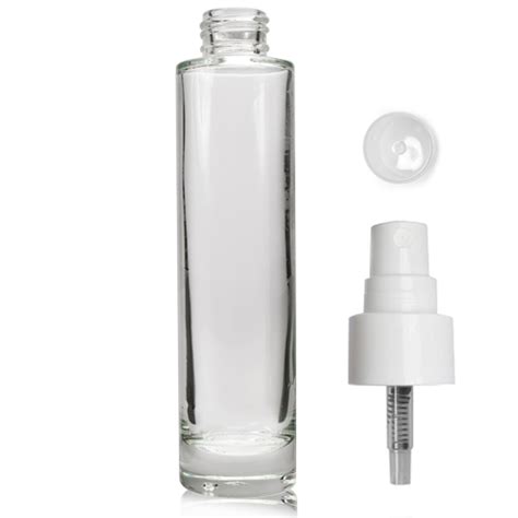 Ml Clear Glass Cylindro Bottle With Atomiser Ampulla Ltd