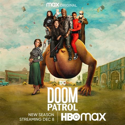 Doom Patrol Season 4 Key Art Have Their Butts Gotten Bigger