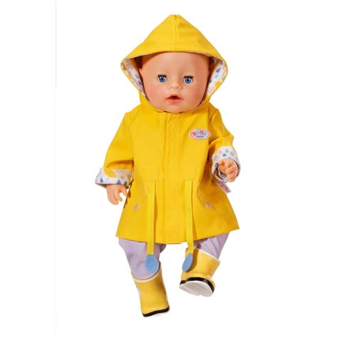 Baby Born Deluxe Rain Set 43 Cm Smyths Toys Uk