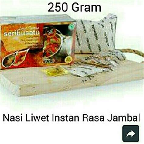 Nasi Liwet Instan 1001 Rasa Jambal Shopee Indonesia