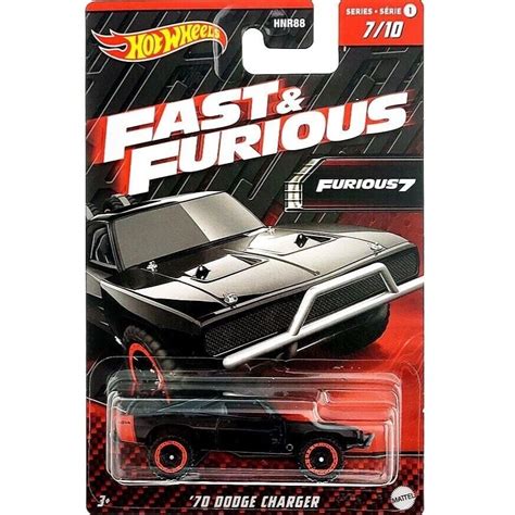 Метална кола Hot Wheels Dodge Charger Колекция Бързи и яростни eMAG bg