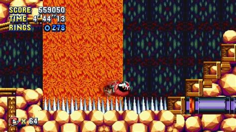 Sonic Mania Plus Mania Mode Part Lava Reef Zone Super Mighty