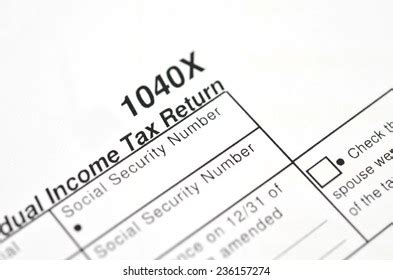 Closeup Form Nec Nonemployee Compensation Irs Stock Photo