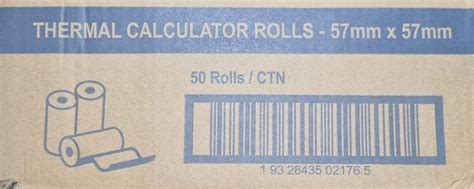 57x57 Thermal Roll Rockingham Packaging