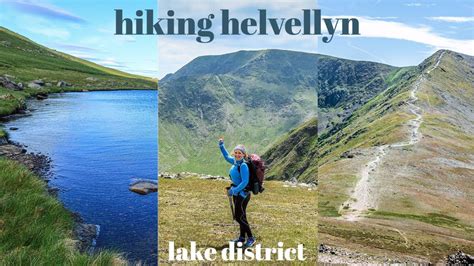 HIKING HELVELLYN RED TARN WILD CAMP LAKE DISTRICT YouTube