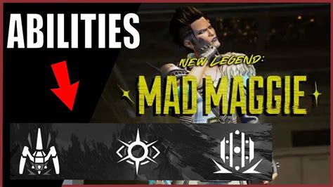 New Apex Legends Mad Maggie Abilities Tactical Passive And Ultimate