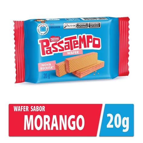 Biscoito Passatempo Nestlé Mini Wafer 20g Paulistão Atacadista