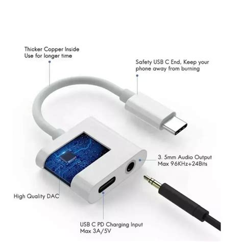 Adaptor In Usb C Incarcare Usb C Jack Mm Telereu