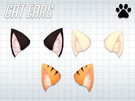 Second Life Marketplace [project Mesh] Cat Ears Cat Tail