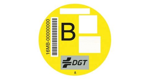 Qu Es La Pegatina De La Dgt O Etiqueta Dgt