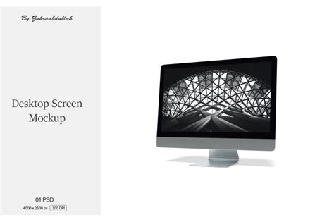 Desktop Screen Mockup By Zuhraabdullah Thehungryjpeg