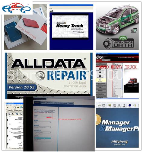 Alldata 2015 Version All Data V10 53 R And Mitchell Car Repair Data