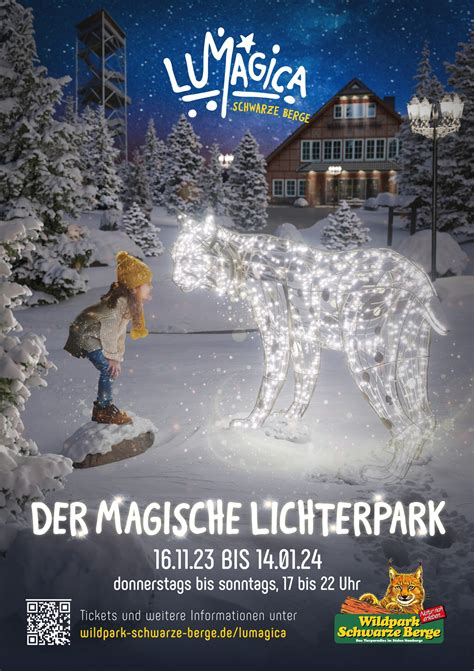 Tierischer Lichterglanz Im Wildpark Schwarze Berge Freizeitpark Erlebnis