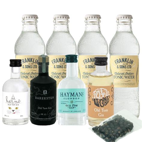 Old Tom Premium Gin Tonics Proefpakket Online Kopen GinFling Nl