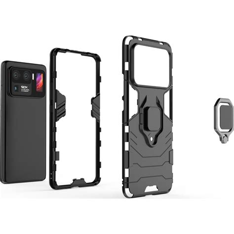 Mobigear Armor Ring Xiaomi Mi 11 Ultra Stoßfeste Hardcase Hülle