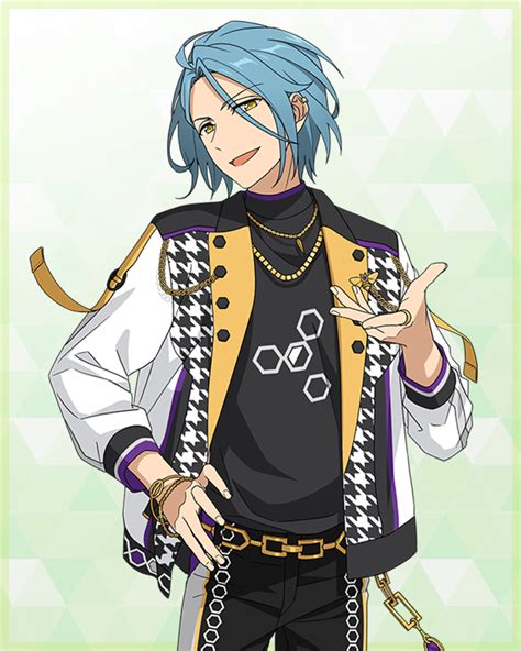 Mens Blue Hair Crazy B Pretty Much It Star Cards Event Outfit