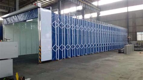 Auto Portable Paint Booth Spray Booths For Bus And Large Workpieces