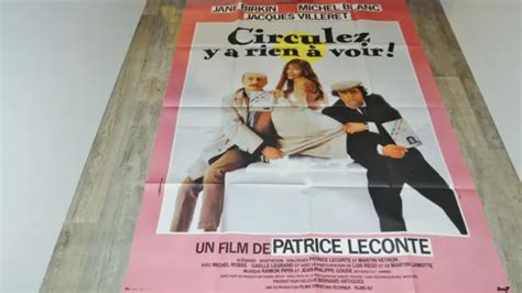 Jane Birkin Circulez Y A Rien A Voir Villeret Affiche Cinema Eur